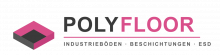 polyfloor logo entwurf